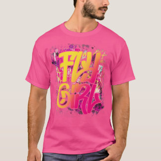 T-shirt Fille Volée 80S 90S Filles Hip hop