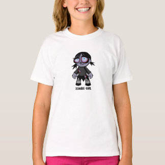 T-shirt Fille Zombie