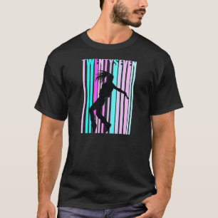 T-shirt Filles 27ème Danse Anniversaire Pour Filles Hiphop