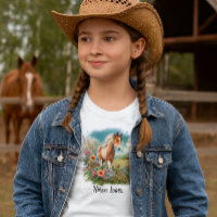 Filles amoureuses de chevaux Poulain Pinto