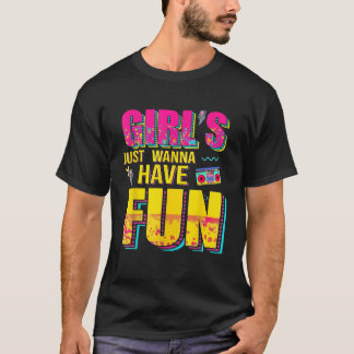 T-shirt Filles Amusantes Juste Vous Voulez Avoir Amusé Awe