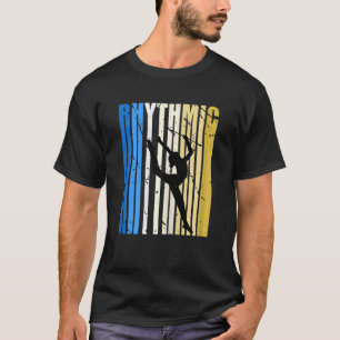 T-shirt Filles Anniversaire Gymnastique rythmique Retro Co