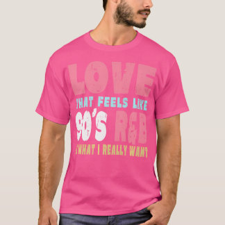 T-shirt Filles Artistes Rb Vintage 90 S R Et B Graphique
