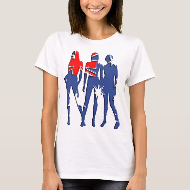 T-shirt Filles australiennes (Devant)