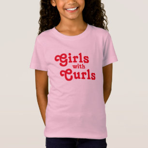 T-Shirt Filles avec des boules Juifs Courlis Juif Juin Afr