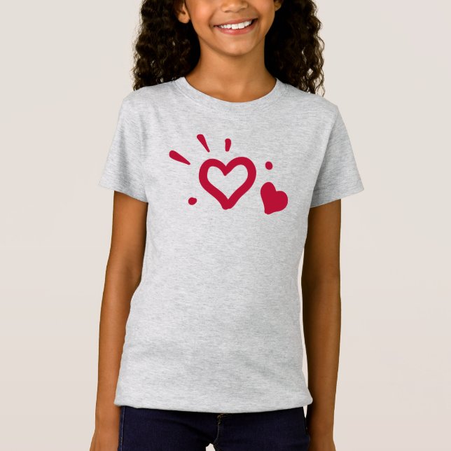 T-Shirt Filles Basketball Tee (Devant)