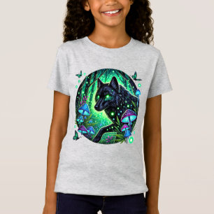 T-Shirt Filles cool amatrices de loup