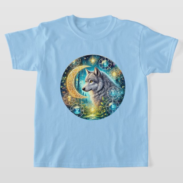T-shirt Filles cool amatrices de loup  (Poser)
