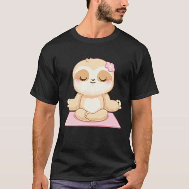 T-shirt Filles Coupe Yoga (Devant)