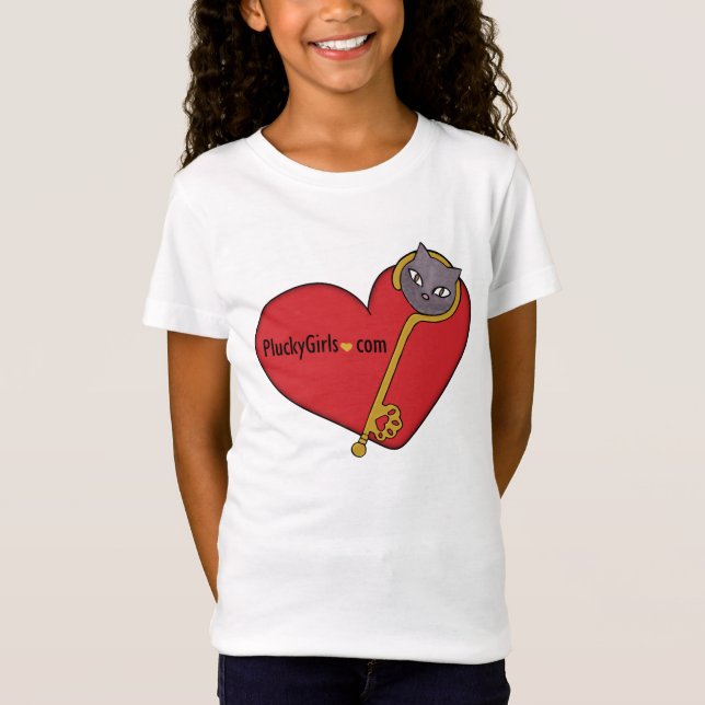 T-Shirt Filles courageuses (Devant)