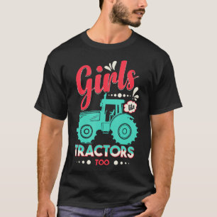 T-shirt Filles d'agriculteurs férues d'agriculture comme l