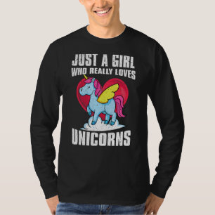 T-shirt Filles d'animaux magiques Femmes Imaginaire Fairy 