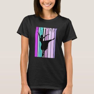 T-shirt Filles Danse Anniversaire Pour Femmes Élégant Clas