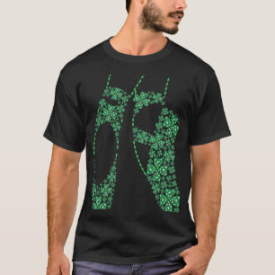 T-shirt Filles Danse irlandaise Chaussures Ballet St. Patr