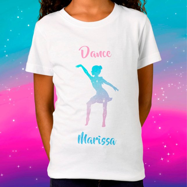 T-shirt filles danser Pastel (Créateur téléchargé)