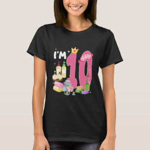 T-shirt Filles de 10 ans Anniversaire Filles 10ème Spa Ann