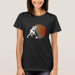 T-shirt filles de basket-ball