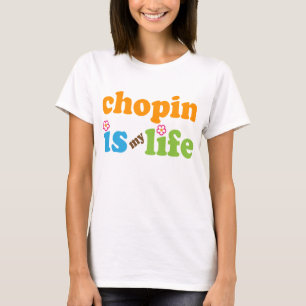 T-shirt Filles de cadeau Chopin