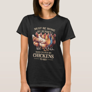 T-shirt Filles de campagne Mignonnes Fermières Amoureuses