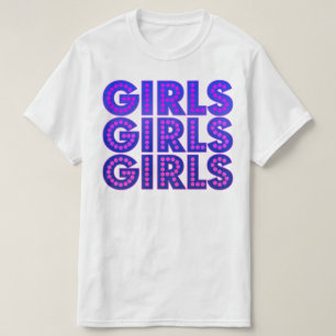 T-shirt Filles de filles de filles graphiques