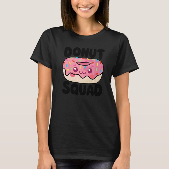 T-shirt Filles de l'équipe de beignets Femmes Beignet Nour (Devant)