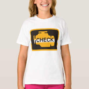 T-shirt Filles de lumière du moteur de vérificatio