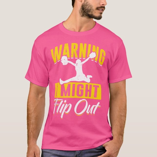 T-shirt Filles de meneuses de claque Cheerleading (Devant)