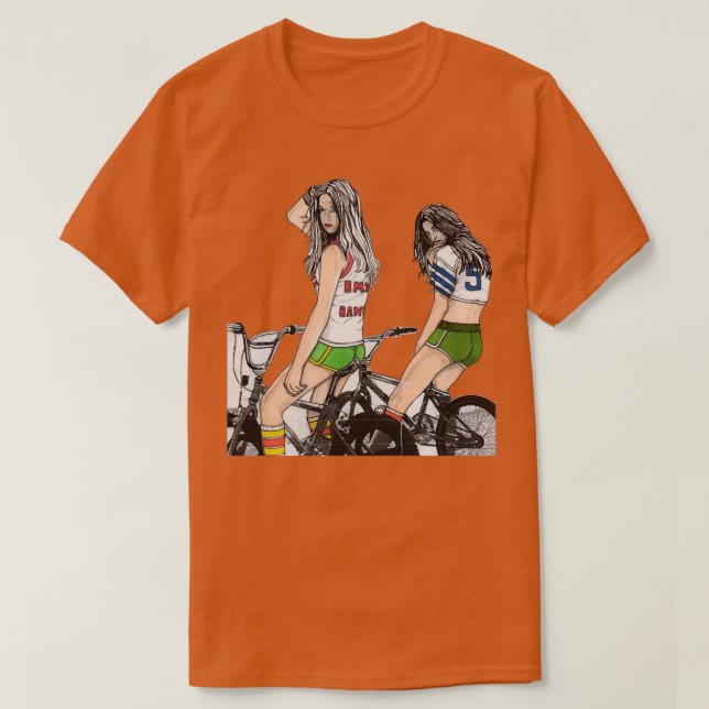 T-shirt Filles de patinage (Design devant)