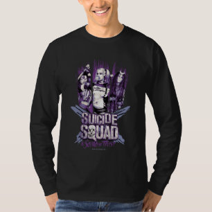 T-shirt Filles de peloton du peloton de suicide "dans le