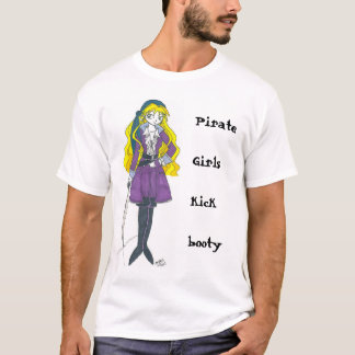 T-shirt Filles de pirate