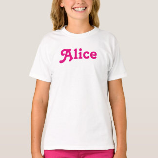 T-shirt Filles de vêtements Alice
