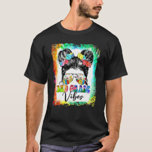 T-shirt Filles Dégoulinantes Décolorées 3ème Année 1er Jou
