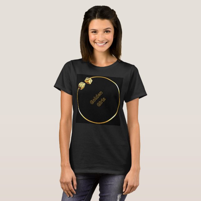 T-shirt filles d'or (Devant entier)
