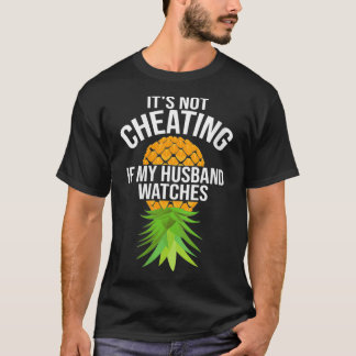 T-shirt Filles Drôle Ce n'est pas tricher si mon mari rega