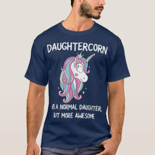 T-shirt Filles Drôle Fille maïs Unicorn Costume fille