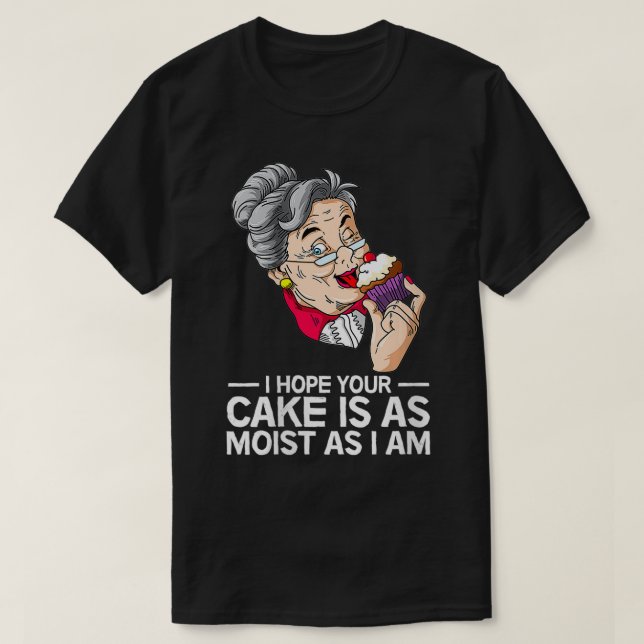 T-shirt Filles Drôle J'Espère Que Votre Gâteau Est Aussi H (Design devant)