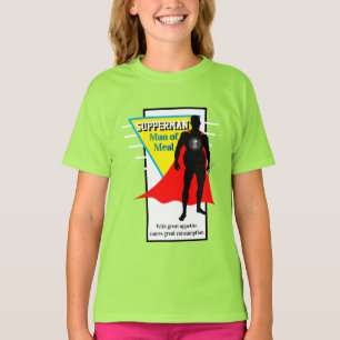 T-shirt Filles Drôle Nouveauté Graphique SUPPERMAN DE REPA