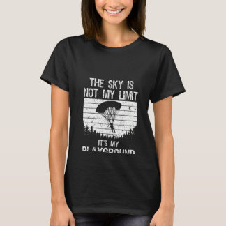 T-shirt Filles Drôle Skydive Art Pour Hommes Femmes Skydiv