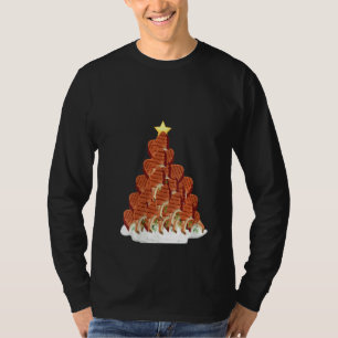T-shirt Filles Drôle Steak de Noël Tree Steak's Xmas Pa