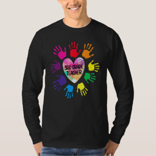 T-shirt Filles et garçons de première année arc-en-ciel Éq