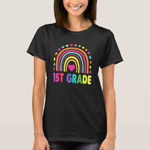 T-shirt Filles et garçons de première année arc-en-ciel Éq