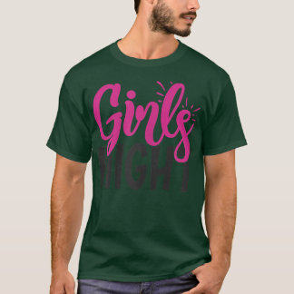 T-shirt Filles Filles Fête de bois de nuit BFF Corresponda