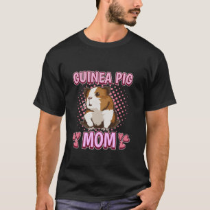 T-shirt Filles Filles Guinée Pig Maman Fête des mères Cavy