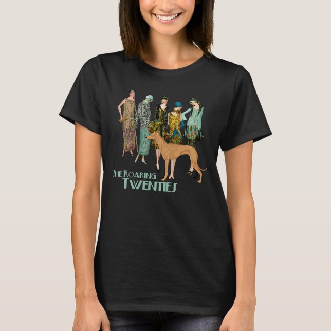T-shirt Filles Flapper des années 20 (Devant)