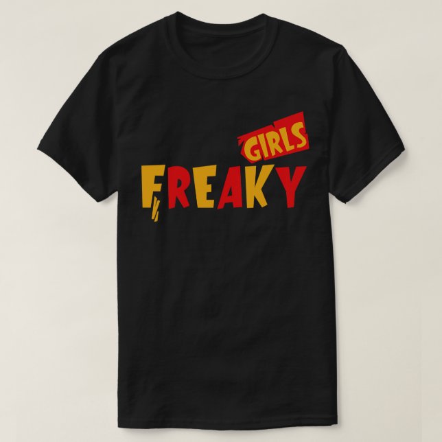 T-shirt Filles Freaky (Design devant)