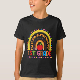 T-shirt Filles Garçons de première année Équipe d'enseigna