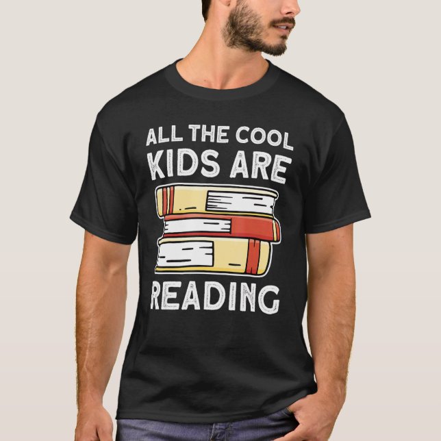 T-shirt Filles & Garçons Livres Pour Lire Tous Les Enfants (Devant)
