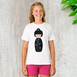 T-Shirt Filles Geisha Dessin Animé