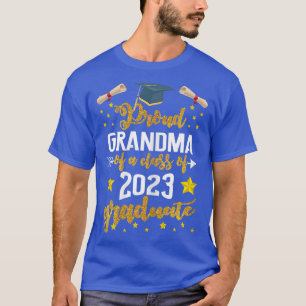 T-shirt Filles Grand-mère fière d'une classe de 2023 diplô