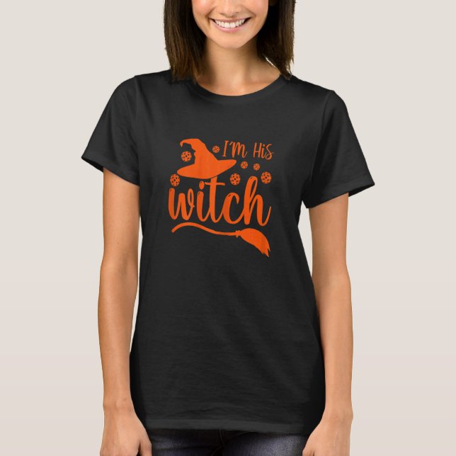 T-shirt Filles Halloween Costume de Pickleball Je suis sa  (Devant)